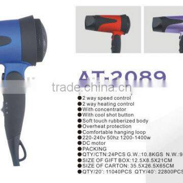 1200W~1400W Fashion Hair Dryer / Professional Hairdryer / Travel hair bryer MODEL : 2089