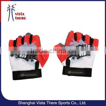 Short half finger thin bicycle cycling gloves