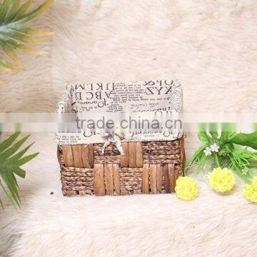 7 Hand Woven - Pastoral Style - Straw - Storage Basket - Storage Basket - Water Basket - Sundry Basket - Woven Baskets photo-6