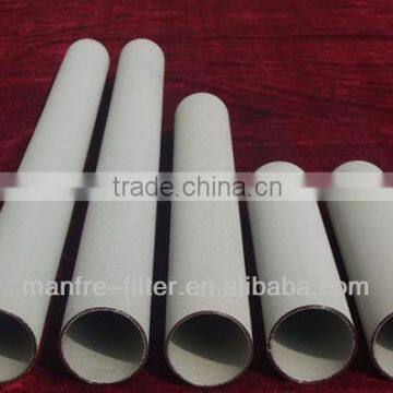 sintered titanium metal powder filter tube