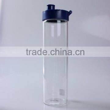 Pyrex Portable glass bottle Borosilicate glass water bottle with PP cap BPA FREE factory direct sale