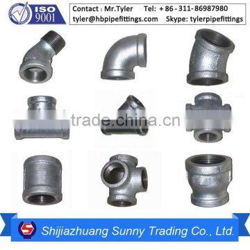 CLASS 150 Malleable Iron 130 Tee Equal photo-2