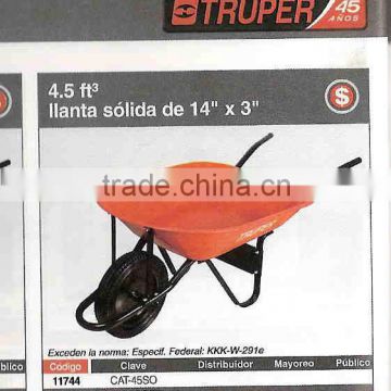 truper 4.5cuft wheelbarrow