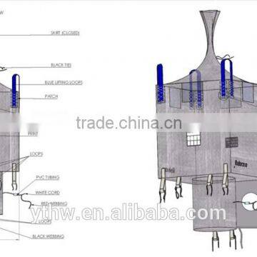 Hot sale Big bag for coal/ jumbo bag for cement/ bulk bag for sand