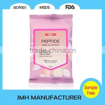 OEM Facial Lotion Wet Wipe Face Cleaning Tissue