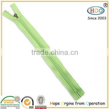 high quality dress accessories 4# close end lace tape nylon zipper