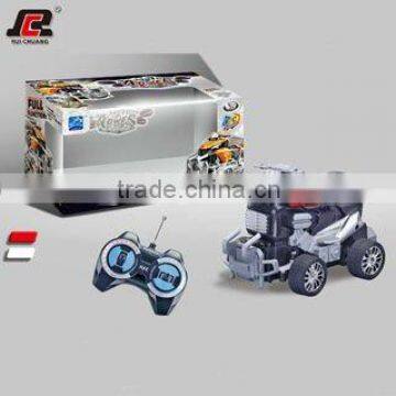 2013 New Car Toy 4 Function RC Monster Truck RC Quad Rechargeable Battery Toy Motorcycle