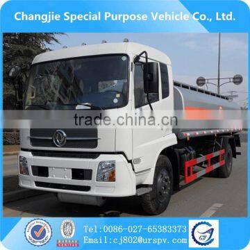 Dongfeng 4*2 oil truck fuel tanker truck Dongfeng 15-16cmb oil transpotation truck