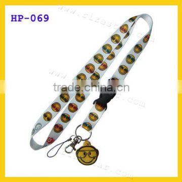 heat sublimation mobile neck lanyard