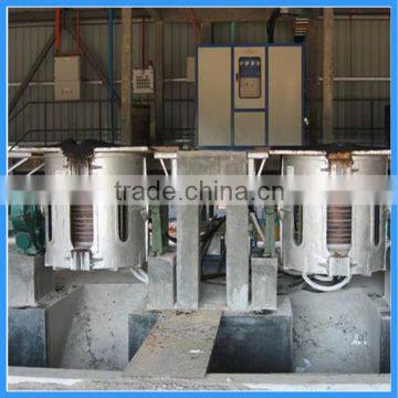 KGPS Industrial Steel Iron Copper Brass Induction Melting Furnace For Sale photo-6