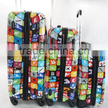 2016 China Fashion Colorful Luggage Bag Factory Trolley Luggage New Bags Cases photo-2