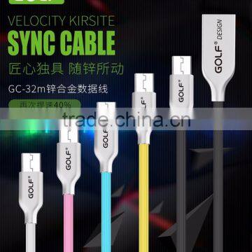 Stainless Steel Material Colored Fast Charger Slim Micro Usb Cable, Usb Cable for Android Mobile photo-2