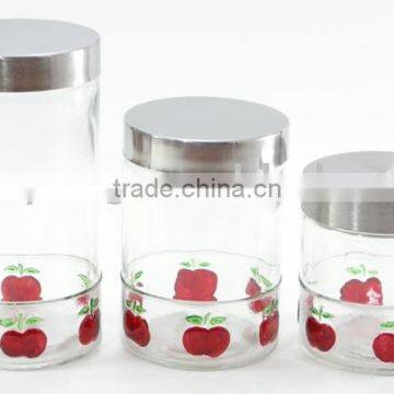 Glass canister