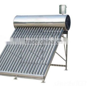 Solar water heater,non pressure solar water heater with vacuum tube.