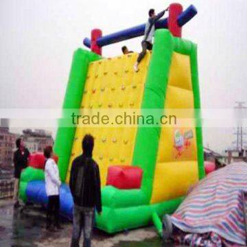 fantastic shining style inflatable climbing wall