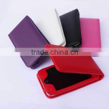 high quality pu leather case for ipod touch 5, classic design leather cases