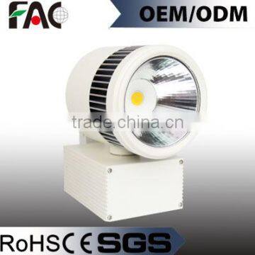 High brightness low flicker color changing led track lighting