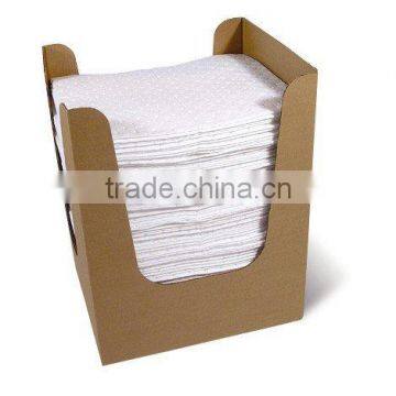 spill control sorbents/ oil sorbent pad/ oil sorbent sheet