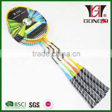 GX-9045 good design aluminium&carbon badminton racket wholesale/nano power badminton racket