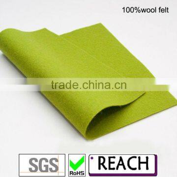 Wool felt of Green for craft