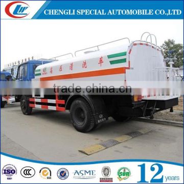 High quality high pressure cleaning truck 4X2 High pressure washer 10CBM High pressure water truck for sale