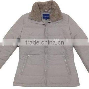 Apparel Stocklots Ladies 100% Polyester Peach Skin Jacket