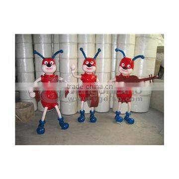 VGQT81- outdoor amusement playground life size cartoon statue