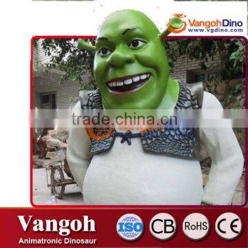 VGD-651 Amusement Mall fiberglass Original high simulation artificial Shrek