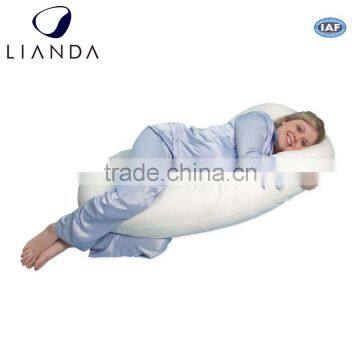 Snug Cushion With Zipper Maternity Pregnancy Body Contoured Body Pillow photo-3