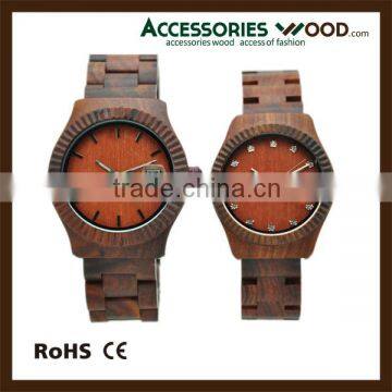 Durable Classical Fitness Band Japan Wooden Watch photo-3