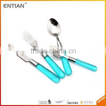 Cutlery Sets With Plastic Handles, Set of Cutlery, Plastic Metallic Cutlery