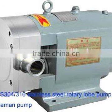 Sanitary Stainless Steel Rotor Pump for Food Industry Glucose