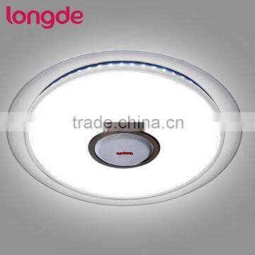 Bluetooth Speaker Dimmable CCT Changing RGB 40W Starry Sky Round LED Ceiling Lamp With APP photo-2