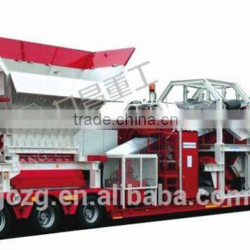 Professional supplier iron ore mobile crusher plant ,sand making line,mobile stone crushing plant