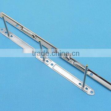 260 mm 3 holes spring metal clip, snack metal clip for paper folder