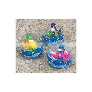 24" 3D Transparent Beach Ball With Animal Inside photo-6
