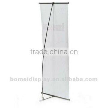 Plastic L Banner Stand Display