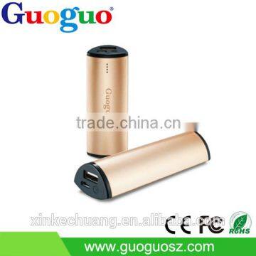 Guoguo 2016 hot sell triangle shape power bank 2600mAh