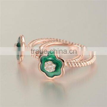 Online Shopping Paypal Payment New Model Lotus Design Rings For Women photo-2