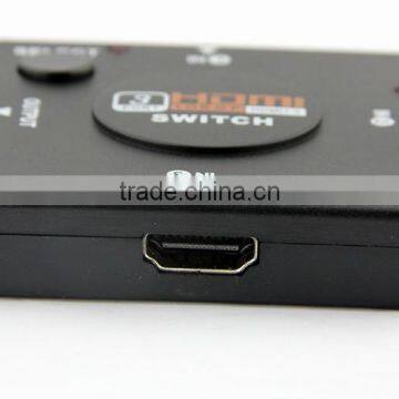 HD splitter for PS3 PS4 for Xbox 360 PC DV DVD HDTV 1080P 3 Input to 1 Output