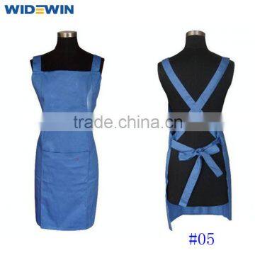 good quality cotton long apron with custom logo