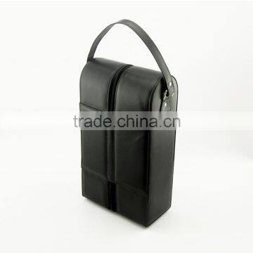 Custom Leather Hanging Wine Boxes for Gifts