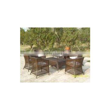 rattan furniture dining set F1085