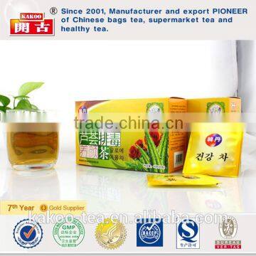 Korea Elixir Body Cleanse Herbal Tea Anti-constipation Tea Aloe Vera Beauty Detox Tea