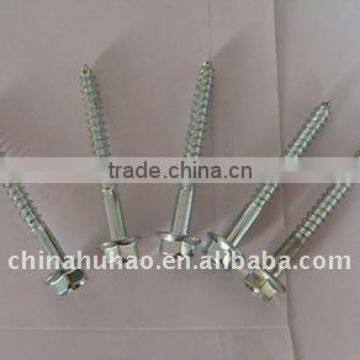 wood screw hex washer head