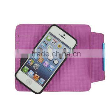 Pink 2 In 1 Magnetic Detached Leather Case For Wiko Getaway photo-5