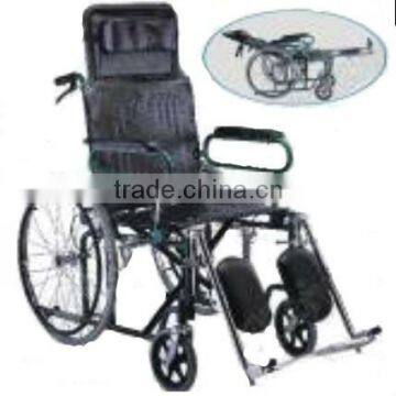 JPS 902GCJ Steel Wheel Chair 4 wheel