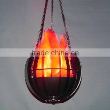 YiLin 50cm LED Handing Brazier LED Flame Lamp For Hallowmas photo-2