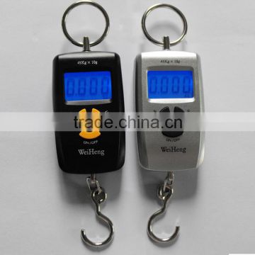 Digital hanging luggage fishing weight scale 45kg