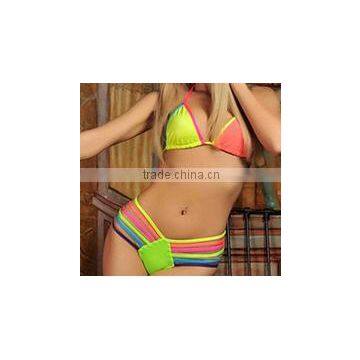BSC044 Hot Sex Imeges Fission Pure Triangle Bikini Swimwear photo-2